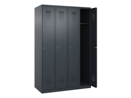 locker,HxBxD 1850x1200x500mm,4vak,vak B 300mm,cil.-slot