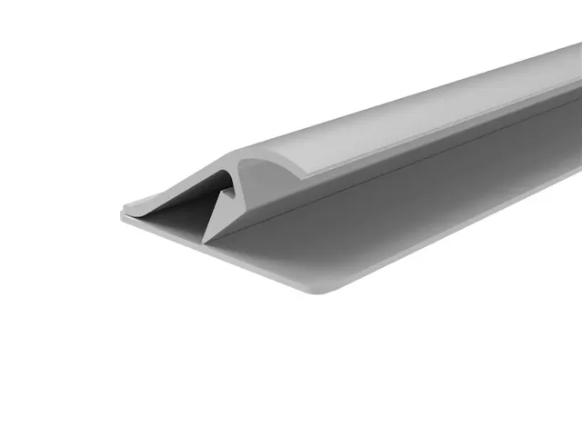 Aluminium wand klemlijst zelfklevend 42.8cm