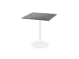 bistrotafel,HxBxD 730x700x700mm,rechthoekig,schotelvoet wit