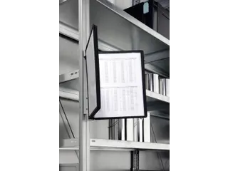 Magnetische wandmodule voorzien van 5 zwarte SHERPA zichtpanelen - 5