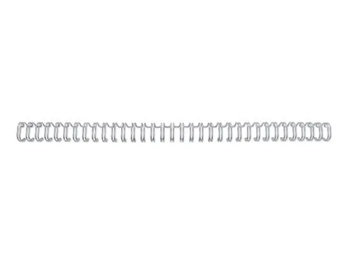 Draadrug GBC 8mm 34-rings A4 zilver 100stuks