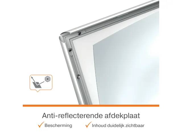 Chevalet de trottoir Nobo Essence A1 angle biseauté