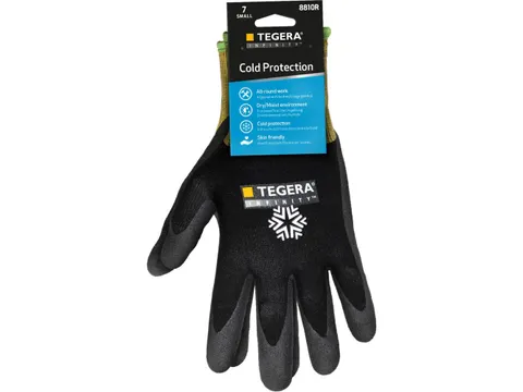 Tegera Infinity 8810R koudebestendige handschoenen, zwart, maat 10, pe