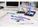 Stylo bille Schneider Slider Edge XB assorti étui 8 pièces