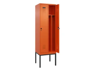locker voor scheiding van kleding,HxBxD 2120x600x500mm,2vak - 1