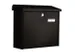 muurbrievenbus,staal,zwart,HxBxD 340x380x148mm,inworp boven
