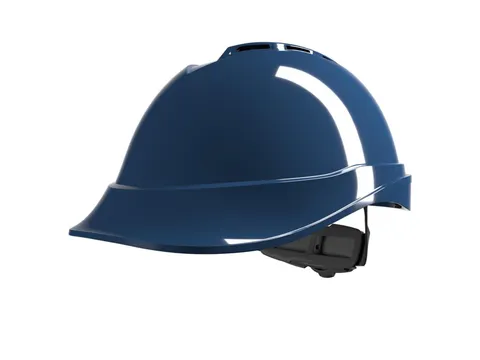 MSA V-Gard 200 veiligheidshelm met Fas-Trac III binnenwerk Blauw