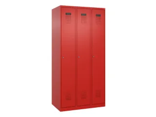 locker voor scheiding van kleding,HxBxD 1850x900x500mm,3vak - 2
