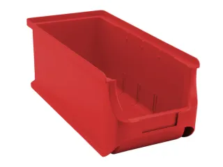 magazijnbak,HxBxD 125x150x320mm,PP,rood - 2