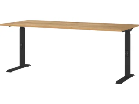 In hoogte verstelbaar bureau,HxBxD 680-910x1800x800mm
