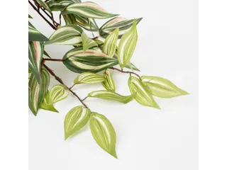 Kunstplant Mica Tradescantia hangend groen 45x25cm - 8