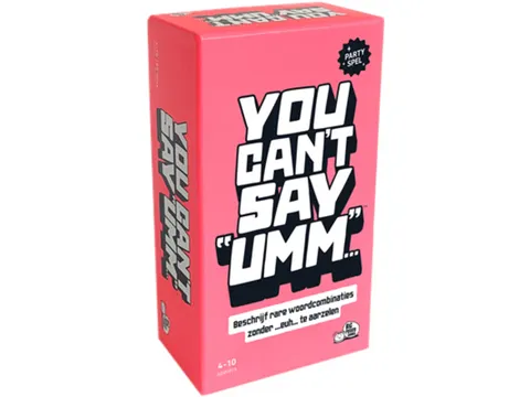 Party Kaartspel You Can't Say Umm 10+