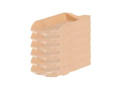 Brievenbak HAN Re-LOOP A4/C4 stapel- en nestbaar pastel oranje 100% ge