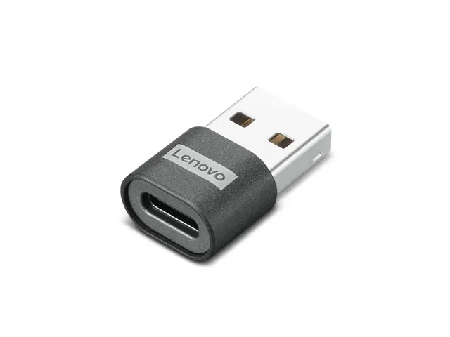 Lenovo adapter 4X91C99226 USB-C - USB-A Zwart