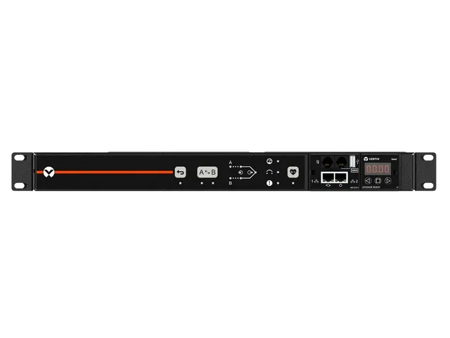 Vertiv Geist VA4G9100, Gecontroleerd, Geschakeld, 1U, Eenfasig, Horizo