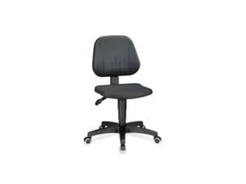 Werkstoel Ergo 20 440-620mmx440x410mm Zwart PU Wielen
