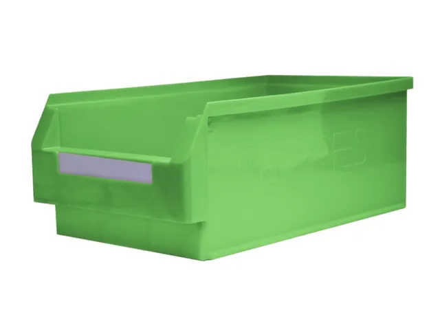 Magazijnbakken Pe Hxbxd 200X300X500/450Mm Groen