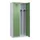 locker voor scheiding van kleding,HxBxD 1850x800x500mm,2vak