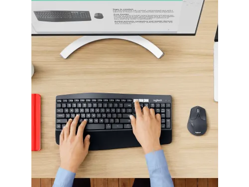 Logitech MK850 Performance Draadloos toetsenbord QWERTZ en muis