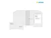 HERMA 4454 Premium etiketten A4 105x144mm Wit 400 stuks