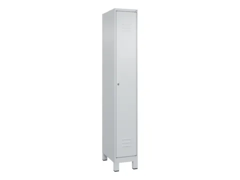 armoire vestiaire noir et blanc HxlxP 1950x300x500mm 1compart.