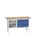 werkbank,HxBxD 830-930x1500x600mm,multiplexblad,uitrusting: 3laden