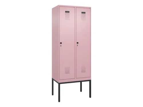 locker,HxBxD 2120x800x500mm,2vak,vak B 400mm,draaigrendel