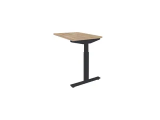 Linesto Plus Aanbouw hoogte instelbaar 80x60 honey castello zwart - 1