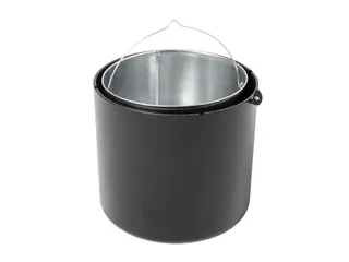 Asbak Rubbermaid Infinity Genie staand zwart - 4