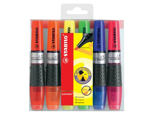 Markeerstift Stabilo Luminator Xt Assorti 6Stuks In Etui