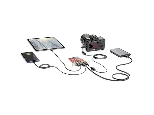 4-Poorts USB PCIe Kaart 10Gbps USB PCI Express