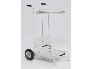 Mobiele Afvalverzamelaar 990x550x630mm Met Voetpedaal 2 Wielen - 1