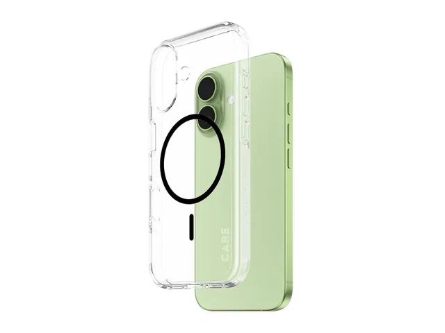 PanzerGlass CARE by Urban Explorer Case Transparent w. Black Mag