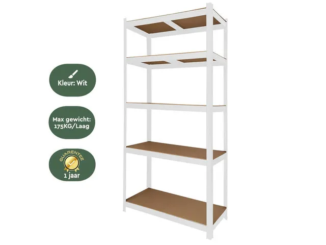 Stellingkast SU175 Wit max 875kg