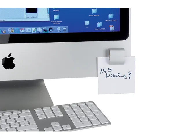 Klemlijst MAUL 35x40mm aluminium zelfklevend