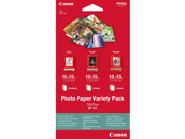 Canon Variety Pack VP101 10x15cm Fotopapier