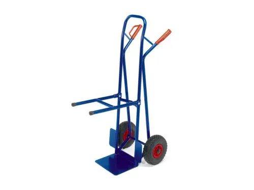 Stoelensteekwagen Luchtbanden 250kg 1300x530mm Steekpl. 300x225mm