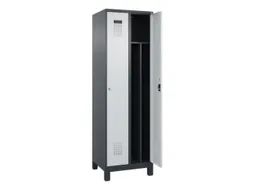 locker voor scheiding van kleding,HxBxD 1950x600x500mm,2vak