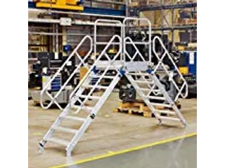 bordestrap,bordes H 1,75m,7treden,trede B 600mm,aluminium - 2