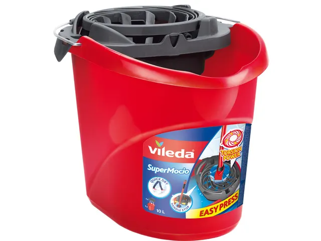 Vileda Super Mocio wismop Emmer met pers 10 liter
