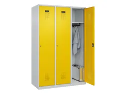 locker,HxBxD 1850x1200x500mm,3vak,vak B 400mm,cil.-slot