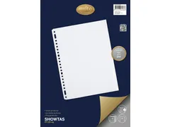 Showtas Multo A4 23-gaats PP 120micron glad glashelder 10 stuks