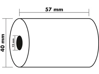 Rolletjes Bank En Betaalkaartterminal 57x37x12mm - 1