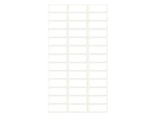 Etiket Avery Zweckform 3073 20x8mm wit 234stuks - 2