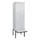 PBM-locker met bank,HxBxD 2120x600x815mm,2vak,vak B 300mm,cil.-slot