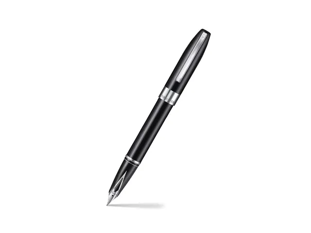 Vulpen Sheaffer Legacy 9064 black, chrome plated trims, broad