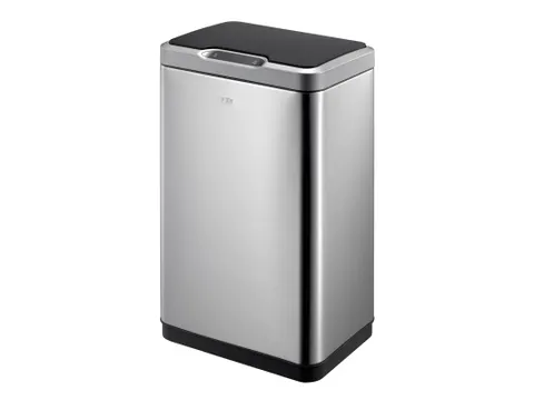 Stijlvolle Afvalbak Mirage Sensor Bin 30 Liter Mat Rvs Zwart