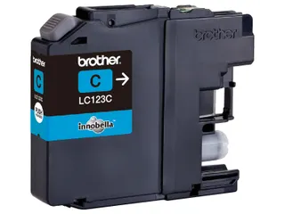 Inktcartridge Brother LC-123C blauw - 3