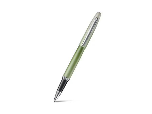 Rollerball Sheaffer VFM E9431 Matcha Green ombre, chrome trims
