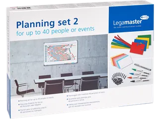Planningset Legamaster voor max 40 personen/evenementen - 3